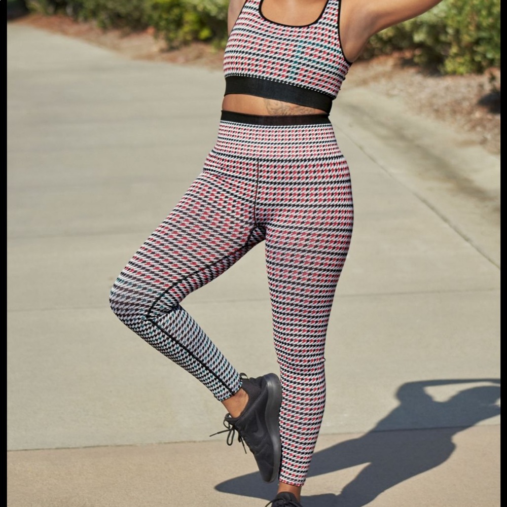 Fabletics- High-Waisted Seamless Check Legging - image 7
